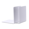 Bokstöd 14 x 12 x 14cm | Maul | vit metall 2st