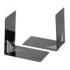 Bokstöd 14 x 8,5 x 14cm | Maul | svart metall 2st
