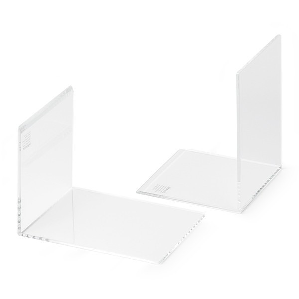 Bokstöd akryl (transparent) | 10x10x8cm | Maul 2st 402255 - 1