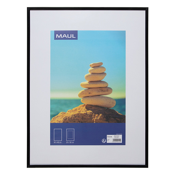 Maul Fotoram 30 x 40 cm | svart plast | Maul 1935890 424860 - 2