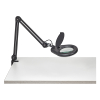 LED förstoringslampa med bordsklämma | MAULviso | svart 402160 - 3