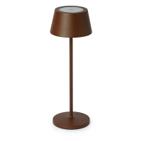 LED skrivbordslampa dimbar | Maul Nina uppladdningsbar | brun 402520