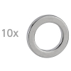 Magnet Ø12mm ring neodym | Maul 10st 402178 - 1