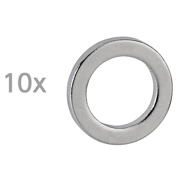 Maul Magnet 12mm ring neodym | Maul | 10st 6168396 402178 - 1
