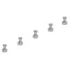 Magnet 12mm silver | Maul 5st 402037 - 2