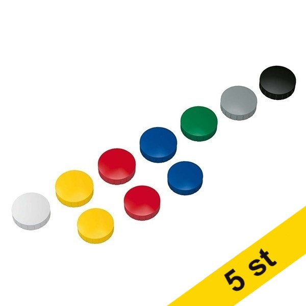 Maul Magnet 15mm | Maul | sorterade färger | 10st x5  424822 - 1