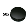 Magnet 15mm svart | Maul 50st 424796 - 1