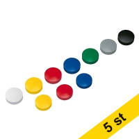 Magnet 20mm | Maul | sorterade färger | 10st x5