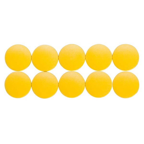 Magnet 20mm gul | Maul 10st 402068 - 2