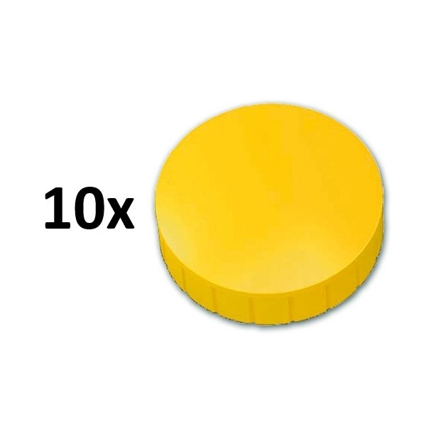 Magnet 20mm gul | Maul 10st 402068 - 1