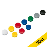 Magnet 20mm sorterade färger | Maul 50st 424823