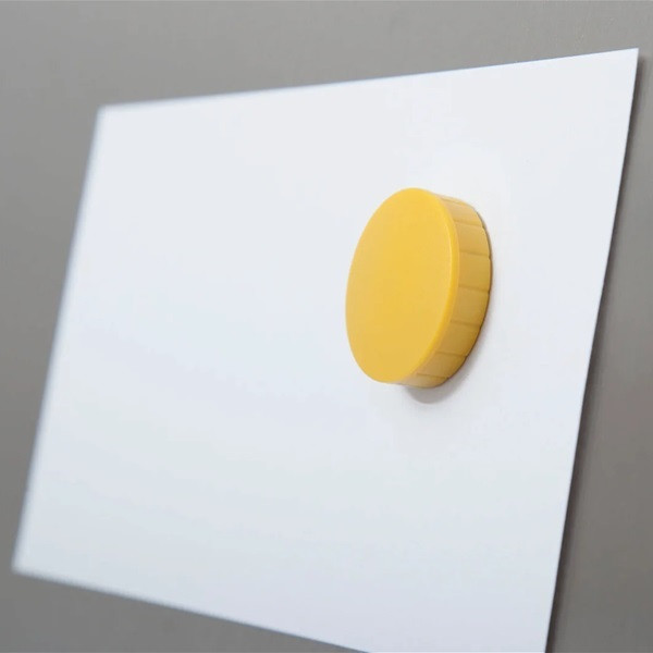 Magnet 32mm gul | Maul 10st 402076 - 5