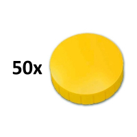 Magnet 32mm gul | Maul 50st 424810