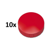 Magnet 32mm röd | Maul 10st 402072 - 1