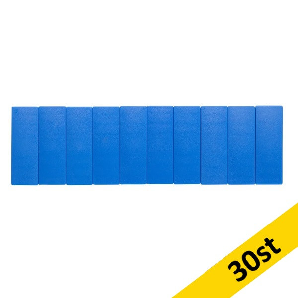 Magnet 54 x 19mm blå  | Maul 30st 424827 - 1