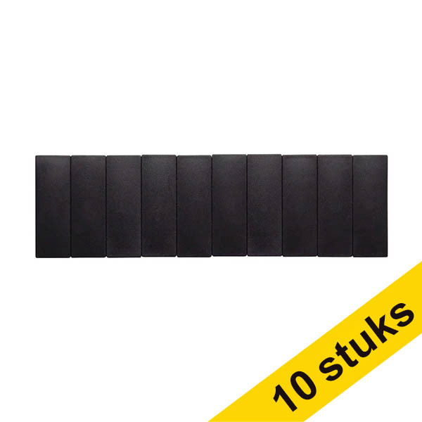 Magnet 54 x 19mm svart | Maul 10st 402087 - 1