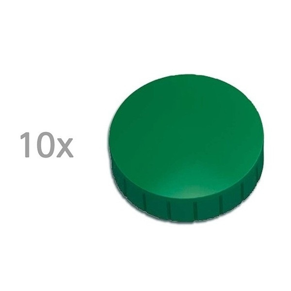 Magnet extra starka 38mm grön | Maul 10st 402238 - 1