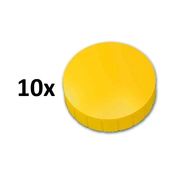 Magnet extra starka 38mm gul | Maul 10st 402237 - 1