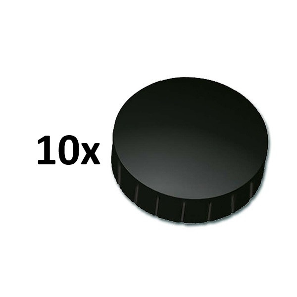 Magnet extra starka 38mm svart | Maul 10st⭐ 402083 - 1