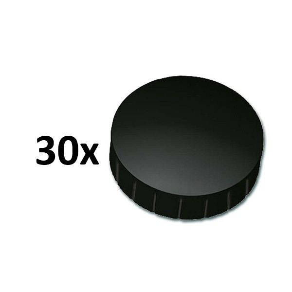 Magnet extra starka 38mm svart | Maul 30st 424799 - 1