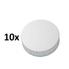 Magnet extra starka 38mm vit | Maul 10st 402086 - 1