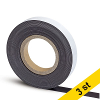 Maul Magnettejp självhäftande 1cm x 10m | Maul svart 3st  424831