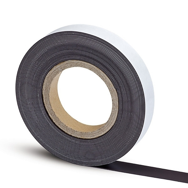 Maul Magnettejp självhäftande 2,5cm x 10m | Maul svart 6157609 402035 - 1