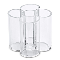Pennställ transparent akryl fem fack | Maul 402221