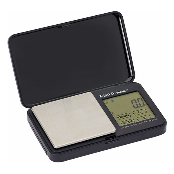 Maul Precisionsvåg max 0,5kg | MAULpocket II | svart 1611590 402124 - 3
