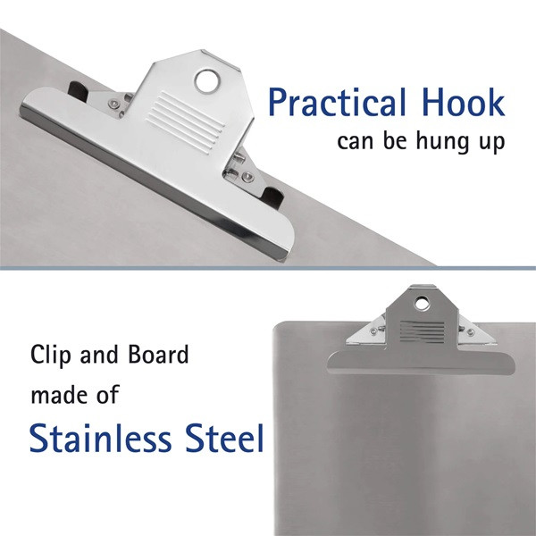 Skrivplatta A4 | MAUL Steel | rostfritt stål 402355 - 3