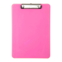 Skrivplatta A4 | Maul | plast | neonrosa 402342