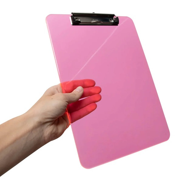Skrivplatta A4 | Maul | plast | neonrosa 402342 - 4