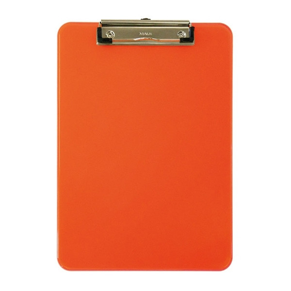 Skrivplatta A4 stående | Maul | plast | neonorange 402205 - 1