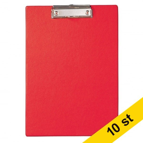Skrivplatta A4 stående | Maul | röd | 10st 424752 - 1