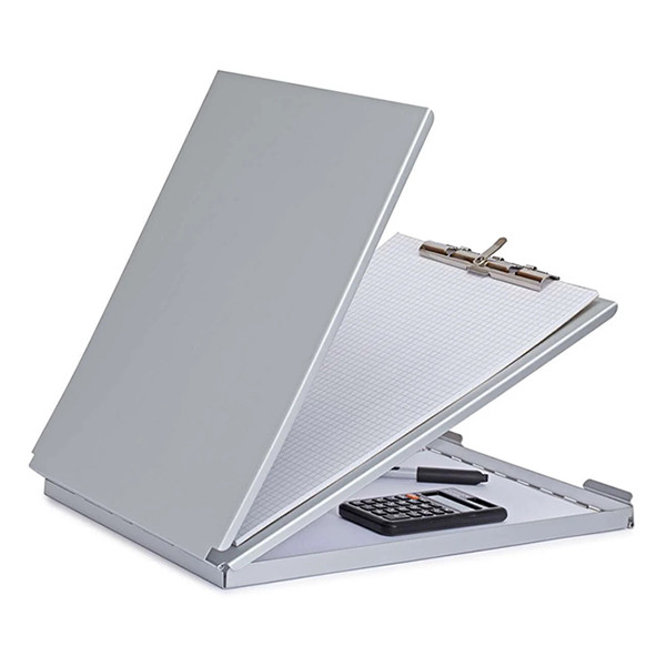 Maul Skrivplatta med förvaringsfack A4 stående | Maul MAULcase | silver 2354808 402320 - 6