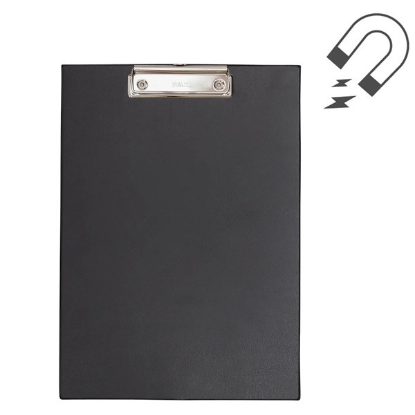 Skrivplatta med magnet A4 stående | Maul | svart 402234 - 1