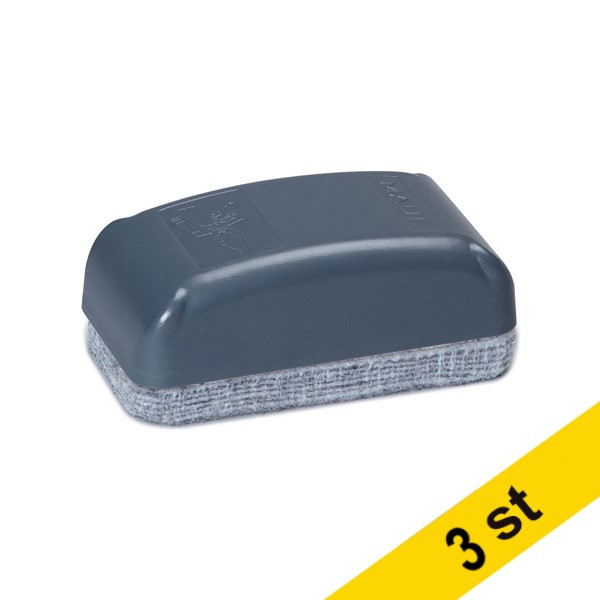 Maul Whiteboardtorkare med avtagbara lager | 9,4 x 4,9cm | Maul | 3st  424835 - 1
