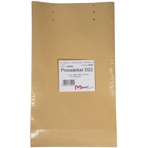 Mayer Provsäck D22, 250 x 425 x 50 mm (10/frp) 92502 238894 - 1