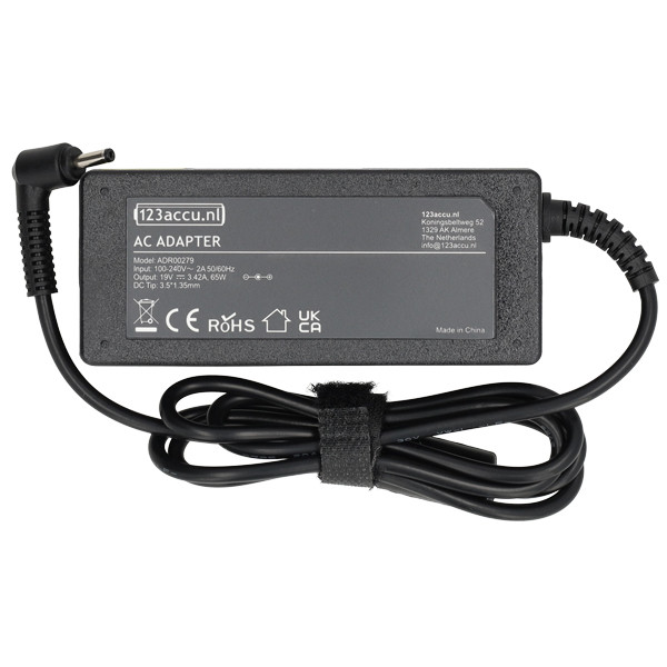 Medion adapter 19V | 3,42A | 65W (varumärket 123ink) ADR00279 - 2