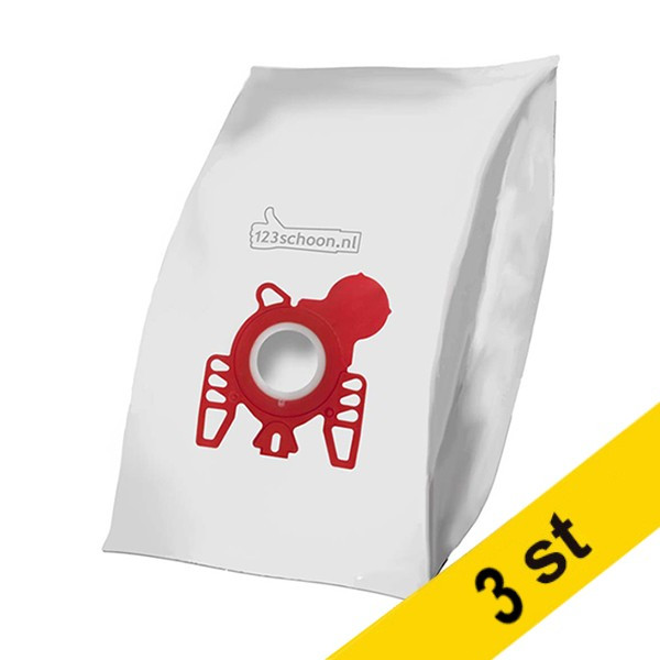 Miele F | J | M 3D dammsugarpåsar | 15 påsar (varumärket 123ink)  SDR06090 - 1