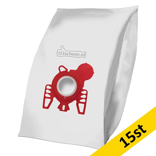 Miele F | J | M 3D dammsugarpåsar | 15 påsar (varumärket 123ink) SDR06090 - 1