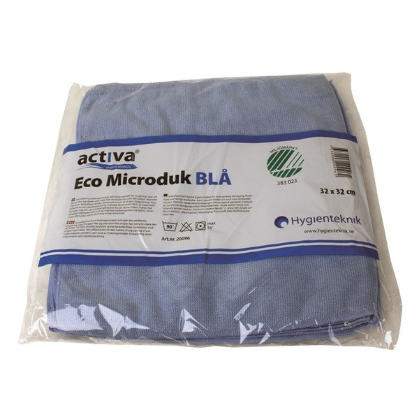 Mikrofiberduk 32x32cm | blå | Activa 501685 - 1