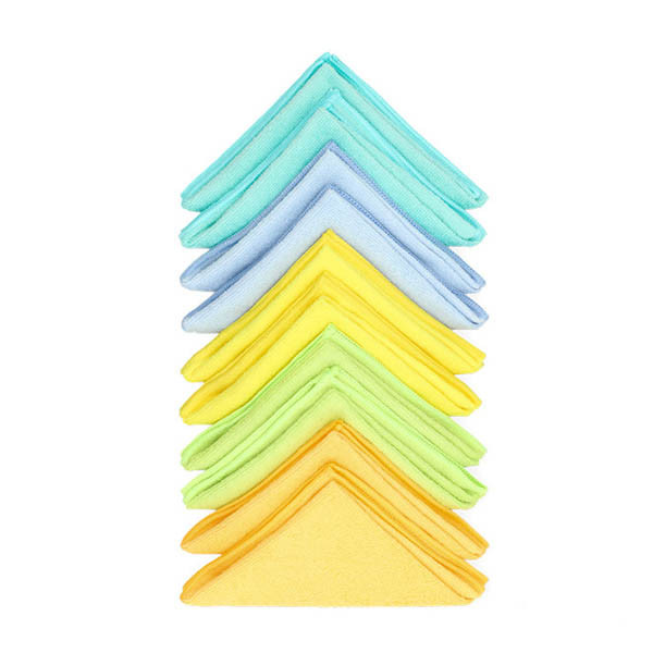 Mikrofiberdukar 32x32cm | blandade färger | 123ink | 10st SDR00048 - 1
