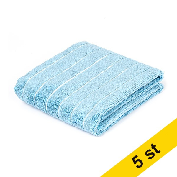 Mikrofibermopp 50 x 70cm parkett och laminat | 123ink | ljusblå | 5st SDR06162 - 1