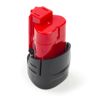 Milwaukee batteri 12V | 2000mAh | M12 B2 4932430064 (varumärket 123ink) 48-11-2402 48-11-2412 48-11-2440 48112402 48112412 AMI00443