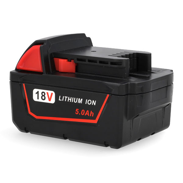 Milwaukee batteri 18V | 5Ah | M18 B5 4932430483 (varumärket 123ink) AMI00570 - 1