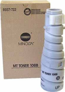 Minolta Konica Minolta 106B (8937-722) svart toner 2-pack (original) 8937-722 071980 - 1