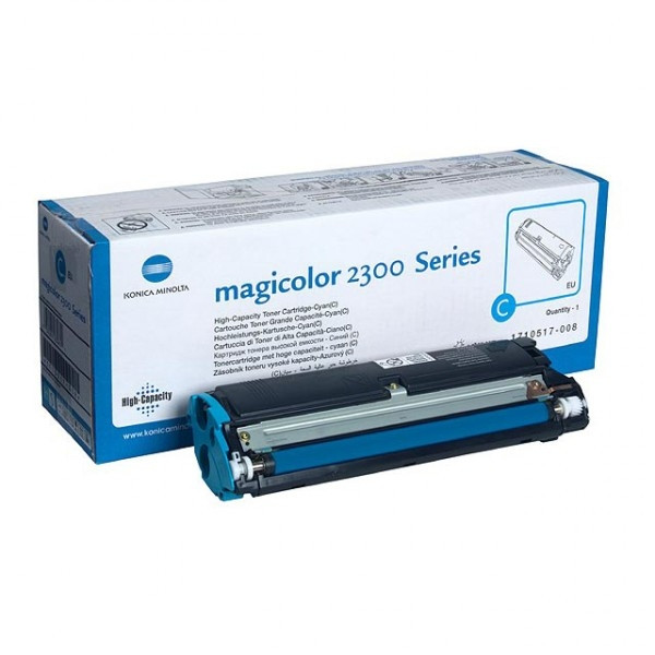 Minolta Konica Minolta 1710517-008 cyan toner hög kapacitet (original) 1710517-008 4576511 032535 - 1