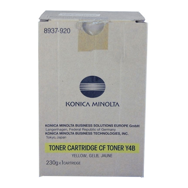 Minolta Konica Minolta 8937-920 Y4B gul toner (original) 8937-920 072282 - 1