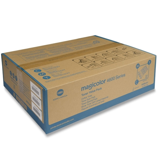 Minolta Konica Minolta A0DKJ51 toner value pack (original) A0DKJ51 072150 - 1